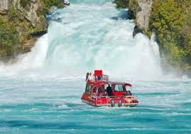 The slow boat Huka Falls NZ